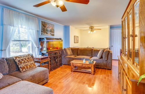 Mount Holly House | Beachfront Montross Home Rental w/ Boat Dock!