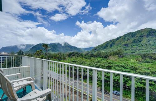 Punaluu Apartment | Beachfront Penthouse with 3 Lanais on Oahu!