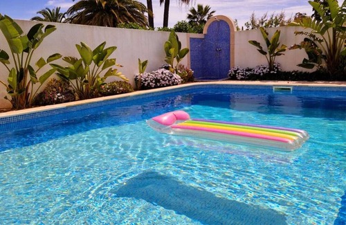 Manta Rota House | Beachfront house, Manta Rota, Algarve (Private pool, Outdoor BBQ, Free Wifi, AC .)