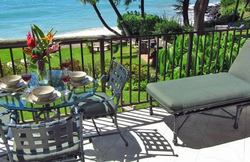Honokowai Condo | Beachfront - Spectacular Views - Air - State-of-Art Decor