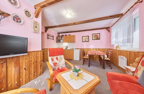 Starkov Villa | Beautiful apartment in villa for 4 people with WIFI, pool, TV, patio and pets allowed