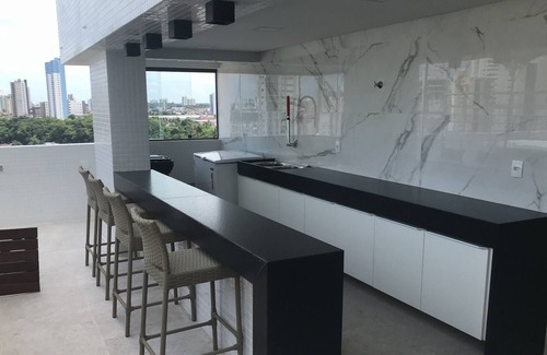 Loteamento Oceania II Apartment | Beautiful Accommodation - Flat near Manaíra Shopping/Pet/Garage/Wi-fi, Air Cond.