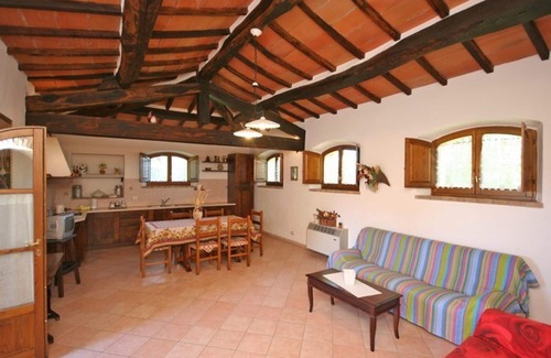 Gallina Apartment | Beautiful apartment for 5 guests with pool, WIFI, TV and panoramic view, close to Montepulciano