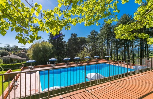 San Vivaldo Villa | Beautiful apartment in villa for 4 people with WIFI, pool, TV, terrace and pets allowed