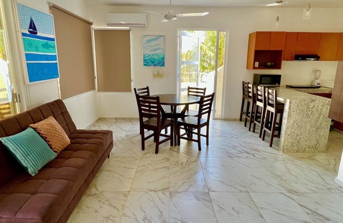Isla Mujeres Apartment | Beautiful apartment with balcony, pool, Roof Top in Punta Sur at Casa Ama 2