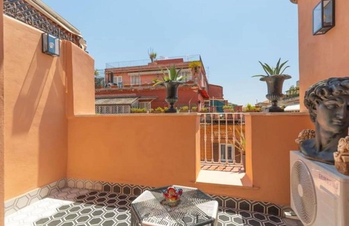 Rome Province Apartment | Beautiful apartment for 3 guests with A/C, WIFI and terrace