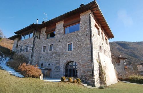 Comano Terme Apartment | Beautiful apartment for 4 guests with private pool, WIFI, TV, patio and pets allowed
