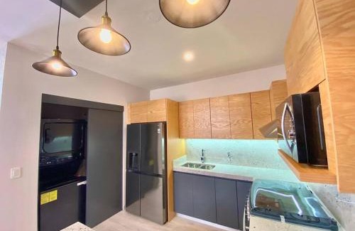 Monterrey Apartment | Beautiful Apt Arena, Fundidora, BBQ, Gym.