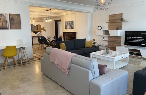 Casablanca City Center Apartment | Beautiful Family Sized Condo in the best area of Casablanca