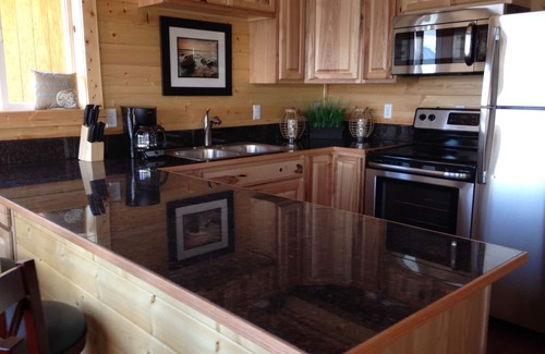 Homer Cabin | Beautiful Homer Beachside Cabins with room to park your boat