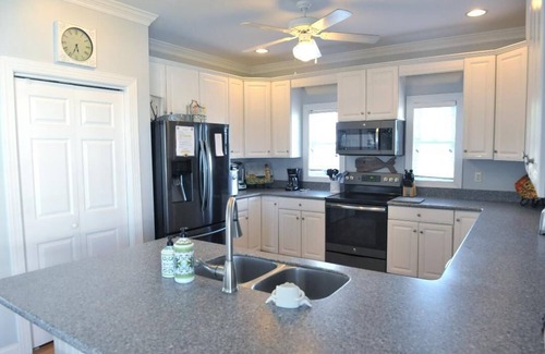 Shallotte House | Beautiful ICW views! Private pier, pool, hot tub, fire pits, and more!