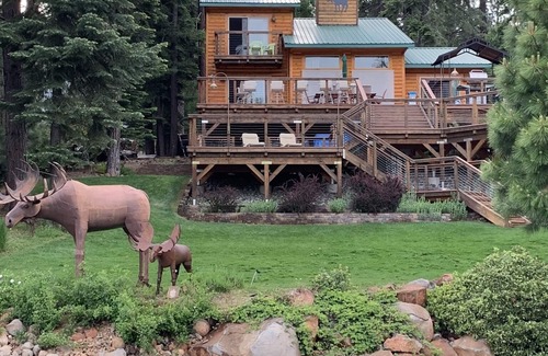 Lake Almanor Peninsula House | BEAUTIFUL LAKE HOUSE WITH LARGE DOCK AND BUOY. .