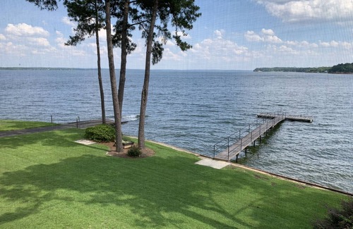 Abbeville House | Beautiful lakefront home with private dock AND boat ramp