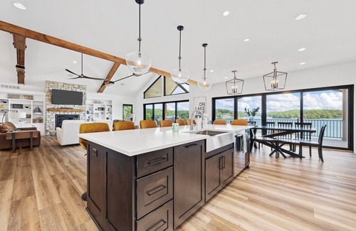 Innsbrook House | Beautiful lakefront home overlooking Lake Alpine, Innsbrook's largest lake!