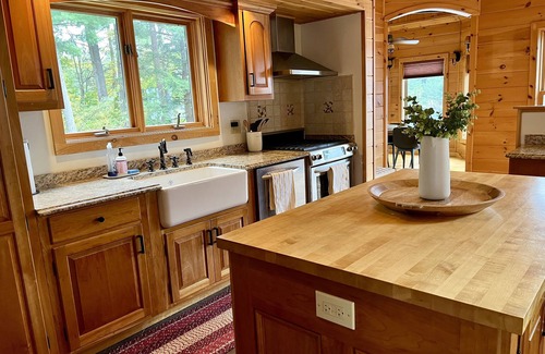 Town of Hermon House | Beautiful lakefront home on Trout Lake