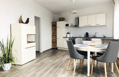 Surheide Apartment | Beautiful new 2 room apartment with roof terrace