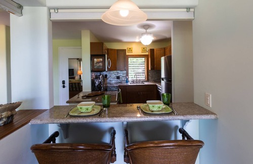 Keauhou Condo | Beautiful Ocean View One Bedroom Condo Bordering Golf Course w/AC in Bedroom!