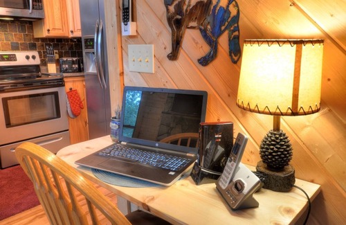 Stecoah Cabin | Beautiful, pet friendly secluded cabin with fire place and hot tub.