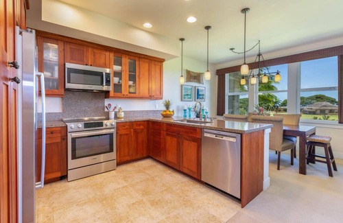Poipu Condo | Beautiful Pili Mai Condo-2 Bdrm + sleeping den, sleeps 6, with A/C