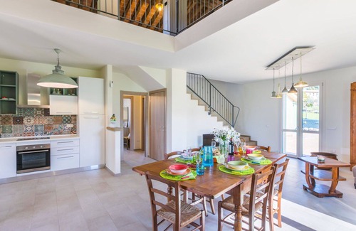 Casale Marittimo House | Beautiful private villa for 6 people with A/C, WIFI, TV, terrace, pets allowed and panoramic view