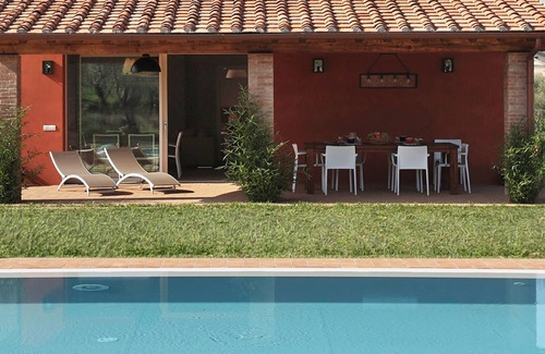 Colle di Compito Villa | Beautiful private villa with A/C, private pool, WIFI, TV, veranda and panoramic view, close to L.