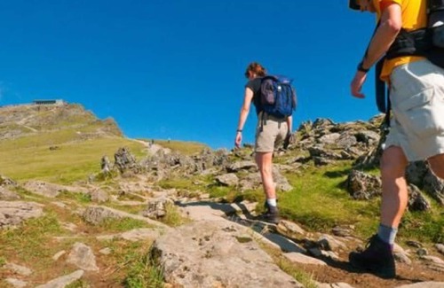 Brynrefail House | Beautiful private villa for 4 people with WIFI, TV, patio, panoramic view and parking