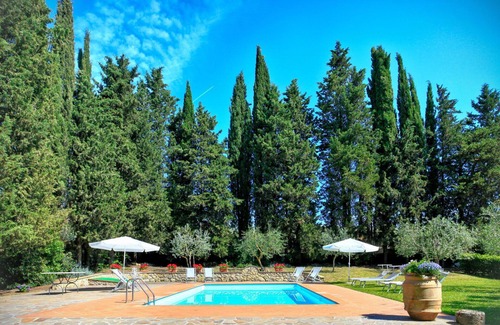Poggiarello Villa | Beautiful private villa with WIFI, A/C, private pool, patio and panoramic view, close to Siena