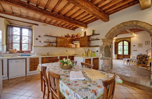 Montalcino Villa | Beautiful private villa for 8 people with WIFI, private pool, patio and panoramic view
