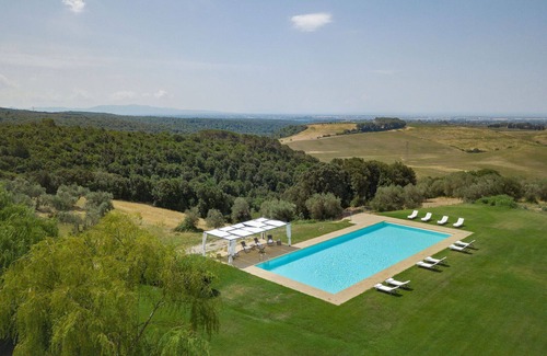 Castellina Marittima Villa | Beautiful private villa with WIFI, private pool, A/C, TV, pets allowed and panoramic view