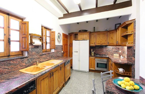 Fustera Villa | Beautiful private villa for 10 people with WIFI, A/C, private pool, TV, patio and panoramic view