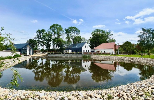 Dolni Laz House | Beautiful private villa for 20 people with A/C, WIFI, hot tub, TV, terrace and pets allowed