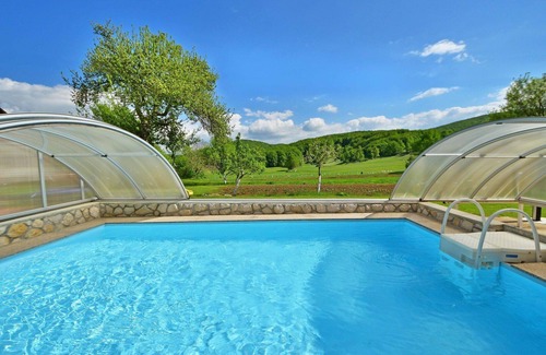 Krivi Put House | Beautiful private villa with A/C, WIFI, pool, TV, terrace, pets allowed and panoramic view