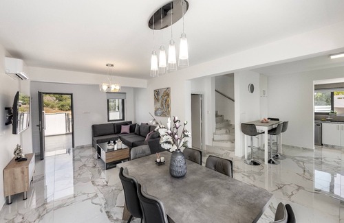 Protaras Villa | beautiful property boasts 3 spacious bedrooms and 2 modern bathrooms,