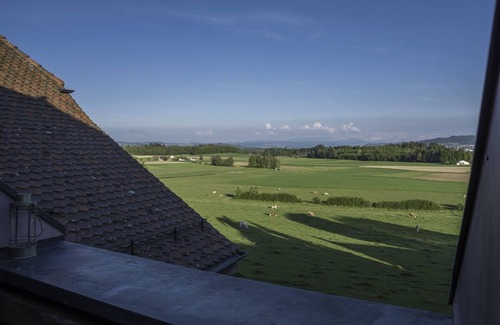 Wohlen bei Bern Apartment | Beautiful, quiet penthouse with a view of the Alps