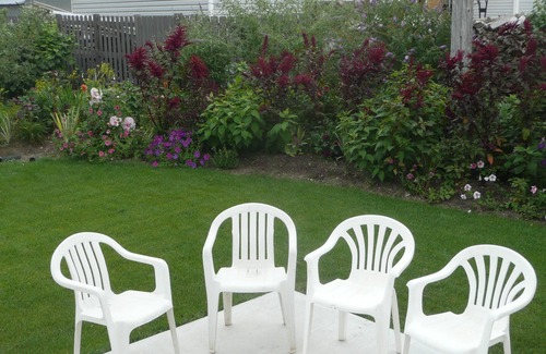 Brigham City House | Beautiful small Garden Surrounding This Little Home. Clean and Comfortable.