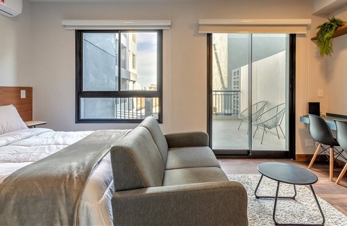 Sao Paulo Apartment | Beautiful Studio in Alto do Ipiranga Metro with Complete Leisure - Vita 10
