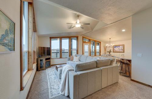 Clawson House | Beautiful Tetonia Escape with Porch and Teton Views