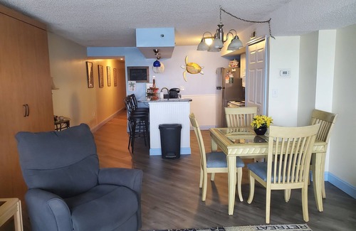 Cherry Grove Beach Condo | Beautiful views await you in this family friendly, quiet resort