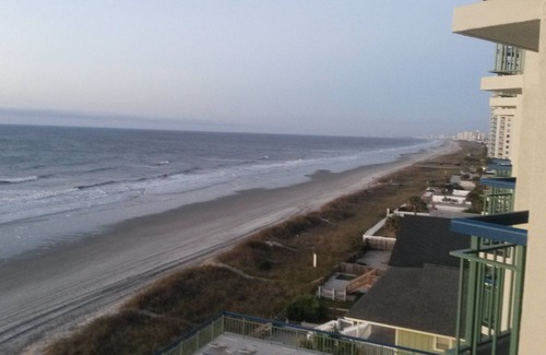 Cherry Grove Beach Condo | Beautiful views await you in this family friendly, quiet resort