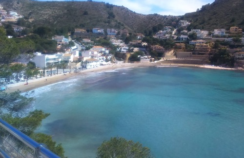 El Portet Villa | Beautiful Villa With Sea Views and a Shared Pool Set in Mediterranean Gardens