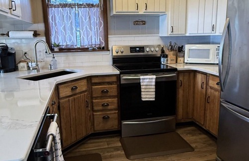 Penn Yan Cottage | Beautiful waterfront cottage with dock and fire pit