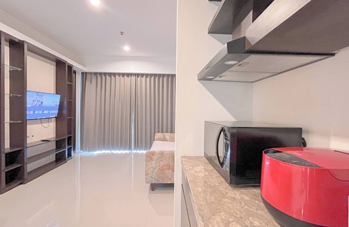 By Pass Ngurah Rai Apartment | Beautifully Designed 2BR (No Kitchen) Apartment at Skales Residence Nusa Dua Bali