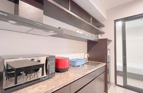 By Pass Ngurah Rai Apartment | Beautifully Designed 2BR (No Kitchen) Apartment at Skales Residence Nusa Dua Bali