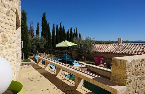 Bedoin House | BEDOIN-MONT VENTOUX - PRETTY HOUSE 4 PERS WITH SWIMMING POOL AND JACUZZI PRIVES