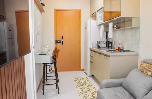 Armacao Apartment | Bedroom and living room for 4 next to the Armação Convention Center Salvador/BA