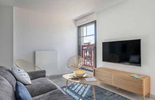 Pleneuf-Val-Andre Apartment | Bel appartement vue mer pour 8