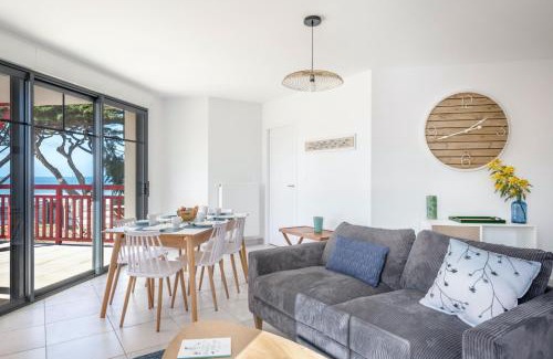 Pleneuf-Val-Andre Apartment | Bel appartement vue mer pour 8