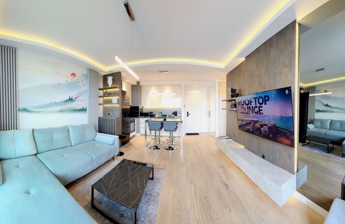 Savamala Condo | Belgrade Waterfront 16th fl. Lux Apt. w/City view & Free Parking