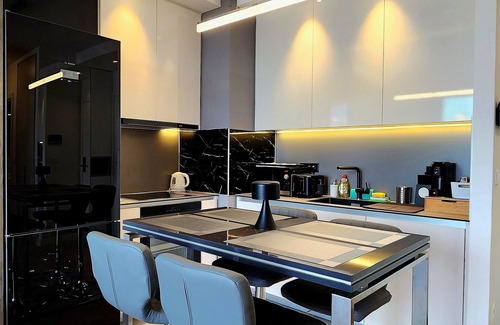 Savamala Condo | Belgrade Waterfront 16th fl. Lux Apt. w/City view & Free Parking