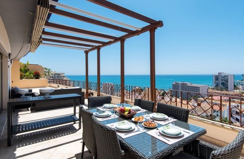 Benalmadena Costa Apartment | BELLAGIO: luxurious and romantic duplex penthouse with private pool & sea views
